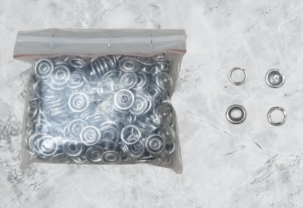 RING BUTTON PLAIN WITHOUT STONE 6 DOZEN ( 72 SETS )